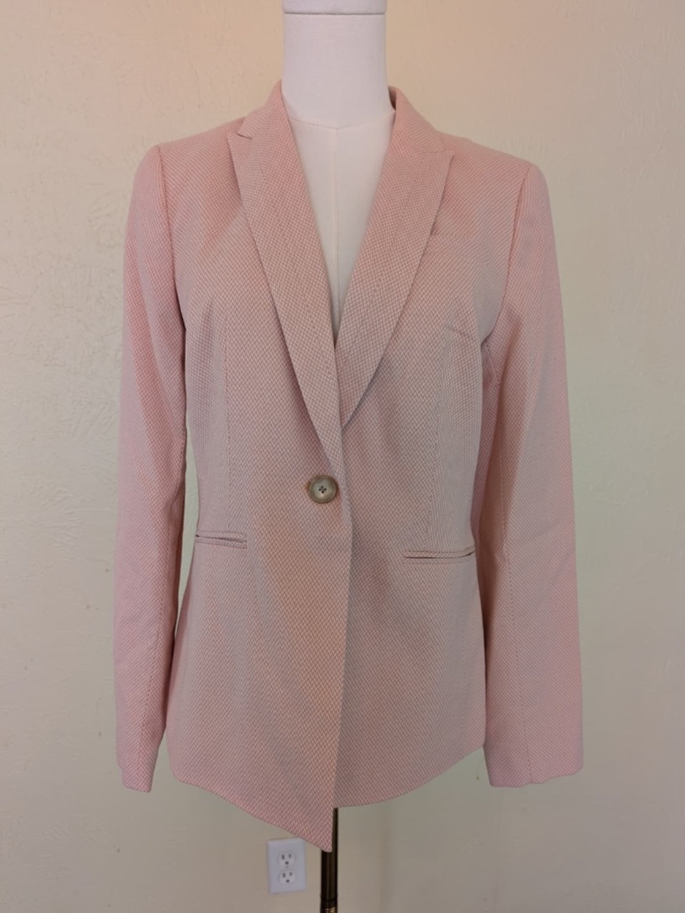 Size 2 Light Pink Talbots Blazer - With Tags